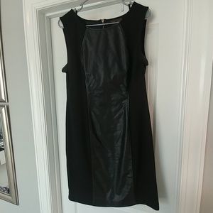 Black shift dress